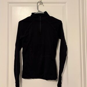 Athleta Black Pullover Top